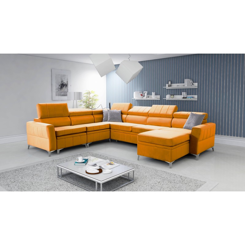 bMeta Title:/b Modena VII Corner Sofa with Sleeping Function - Elegance and Functionality | [YOUR STORE NAME]