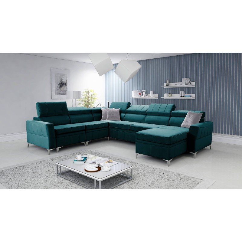 bMeta Title:/b Ecksofa Modena VII mit Schlaffunktion - Eleganz und Funktionalität | [NAZWA TWOJEGO SKLEPU]