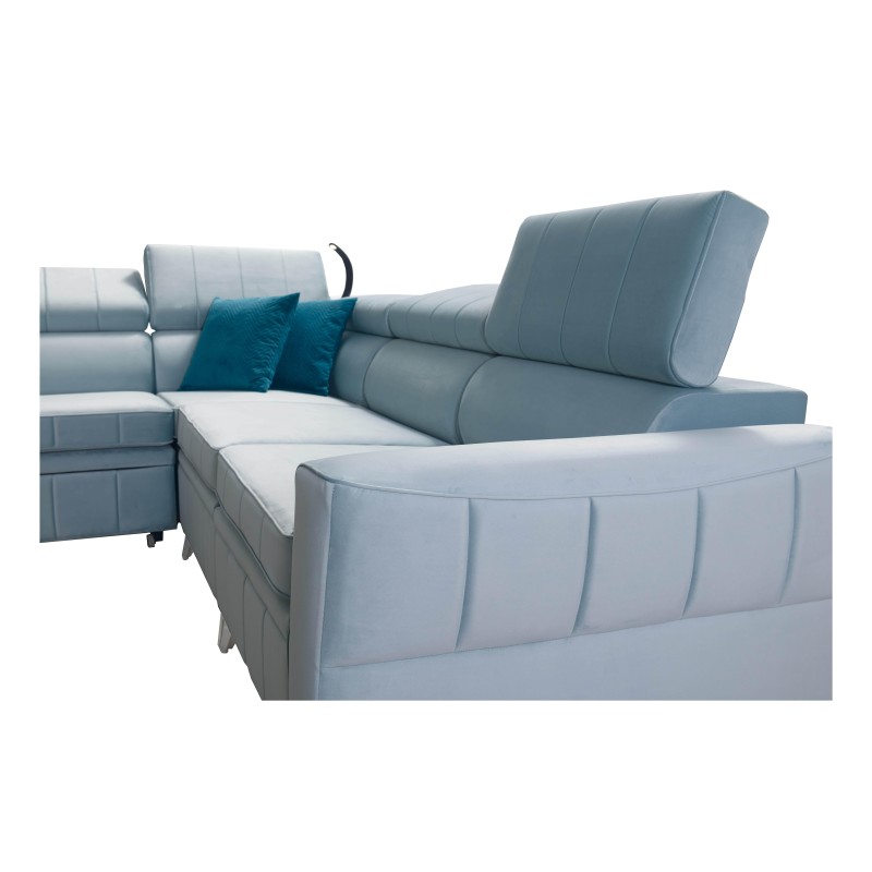 bMeta Title:/b Ecksofa Modena VII mit Schlaffunktion - Eleganz und Funktionalität | [NAZWA TWOJEGO SKLEPU]