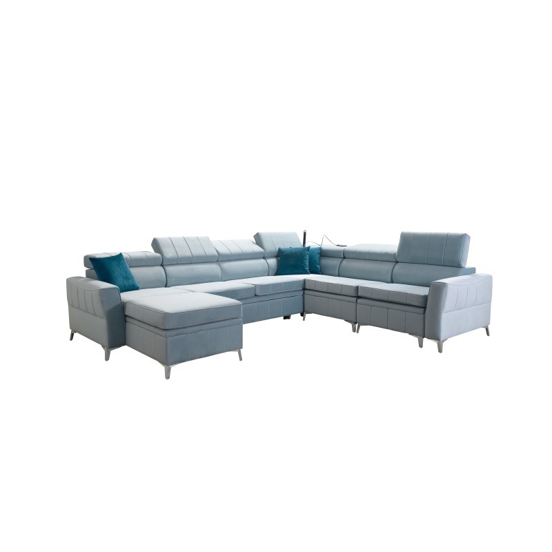 bMeta Title:/b Ecksofa Modena VII mit Schlaffunktion - Eleganz und Funktionalität | [NAZWA TWOJEGO SKLEPU]