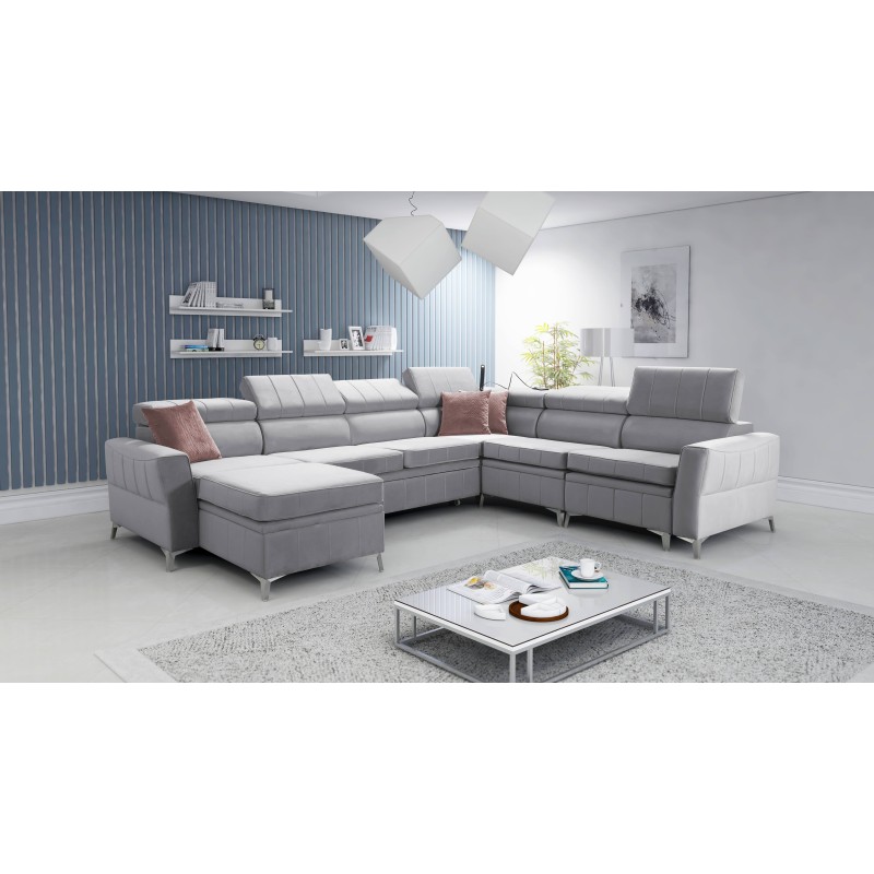 bMeta Title:/b Ecksofa Modena VII mit Schlaffunktion - Eleganz und Funktionalität | [NAZWA TWOJEGO SKLEPU]