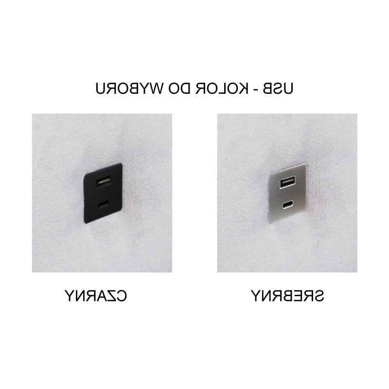 Кутовий диван Fusion IV з прошитим сидінням, функцією сну та портом USB | Велюр | Гідрофобний, Magic Velvet 2229