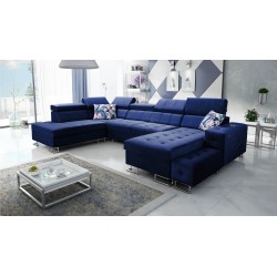 Elegante Ecksofa Fusion VI mit Gestepptem Sitz - Außergewöhnlicher Komfort und Stil