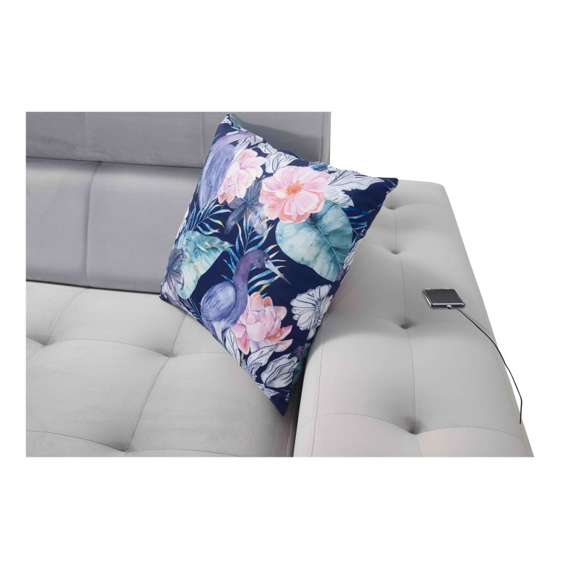 Sofá Esquinero Elegante Fusion VI con Asiento Acolchado - Comodidad y Estilo Excepcionales