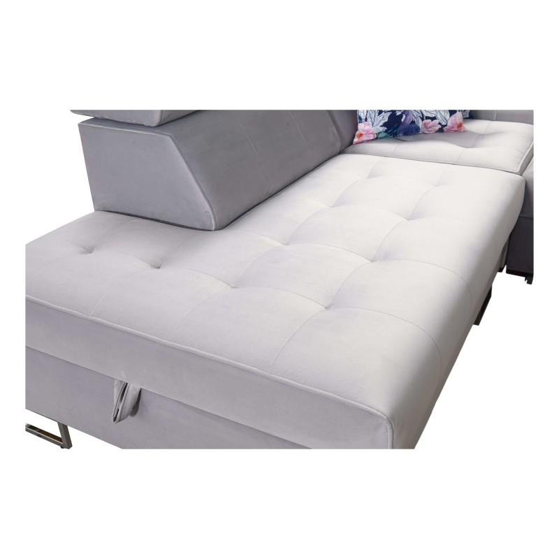 Elegant Fusion VI Corner Sofa with Quilted Seat - Exceptional Comfort and Style