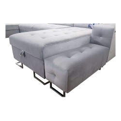 Elegant Fusion VI Corner Sofa with Quilted Seat - Exceptional Comfort and Style