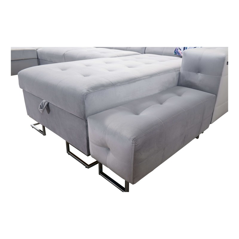 Elegant Fusion VI Corner Sofa with Quilted Seat - Exceptional Comfort and Style