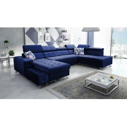 Elegante Ecksofa Fusion VI mit Gestepptem Sitz - Außergewöhnlicher Komfort und Stil