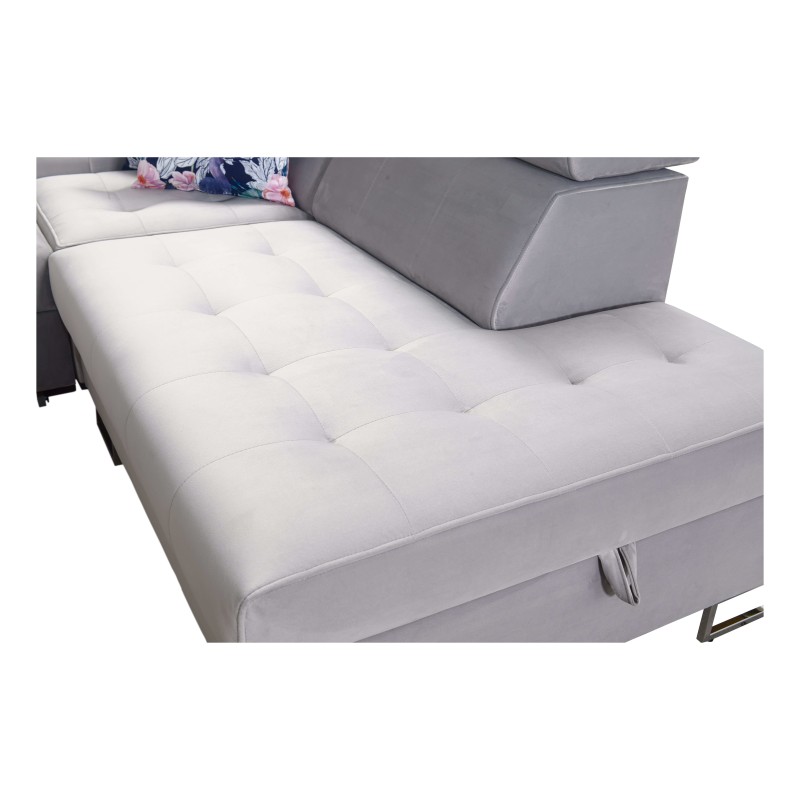 Sofá Esquinero Elegante Fusion VI con Asiento Acolchado - Comodidad y Estilo Excepcionales