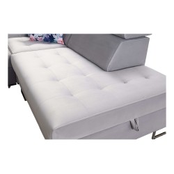 Elegant Fusion VI Corner Sofa with Quilted Seat - Exceptional Comfort and Style