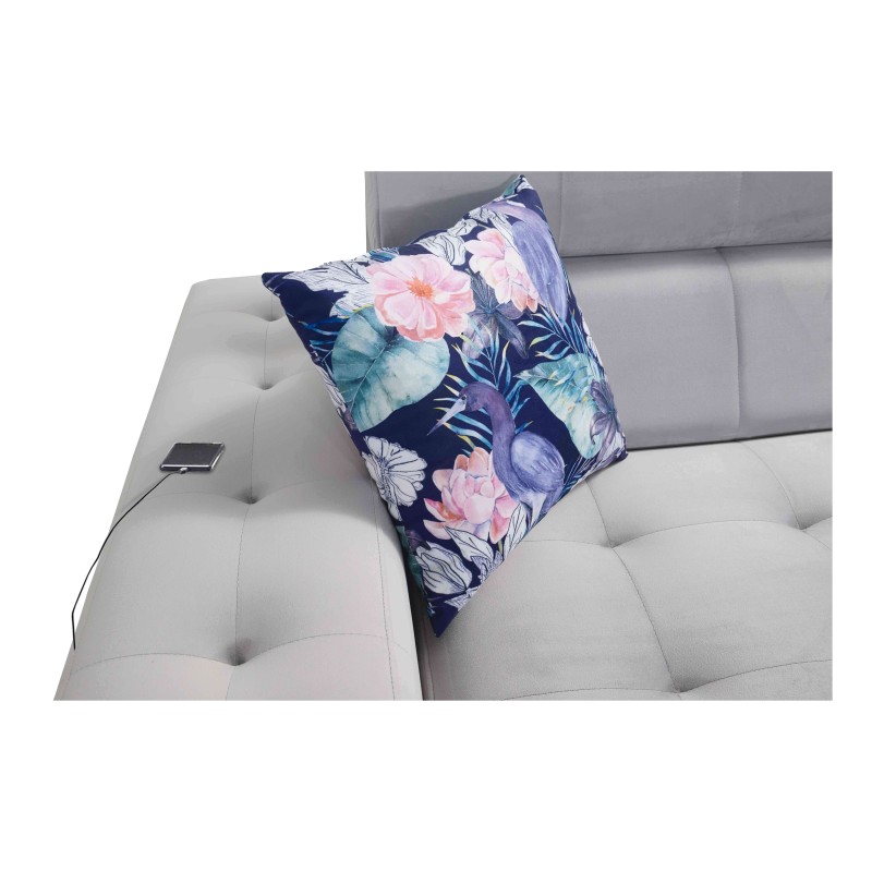 Sofá Esquinero Elegante Fusion VI con Asiento Acolchado - Comodidad y Estilo Excepcionales