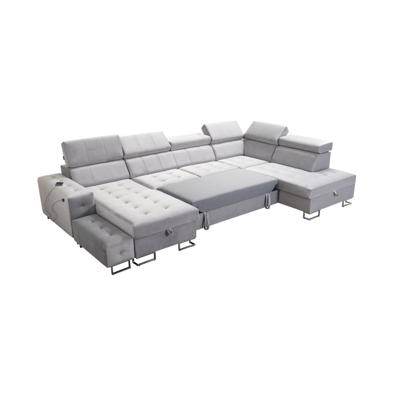 Sofá Esquinero Elegante Fusion VI con Asiento Acolchado - Comodidad y Estilo Excepcionales