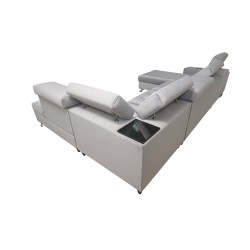 Elegante Ecksofa Fusion VI mit Gestepptem Sitz - Außergewöhnlicher Komfort und Stil