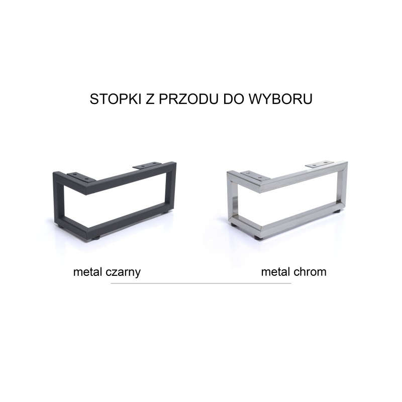 Narożnik Fusion VIII z pikowanym siedziskiem i funkcją spania | Meble wysokiej jakości