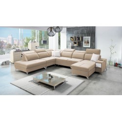 U-shaped Porto X sectional sofa – a comfortable and stylish piece of furniture with a sleeping function