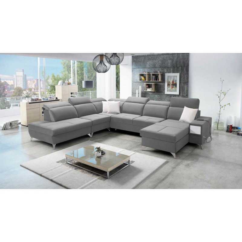 U-shaped Porto X sectional sofa – a comfortable and stylish piece of furniture with a sleeping function