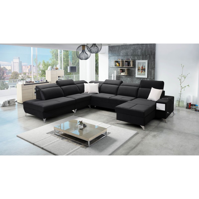 U-shaped Porto X sectional sofa – a comfortable and stylish piece of furniture with a sleeping function