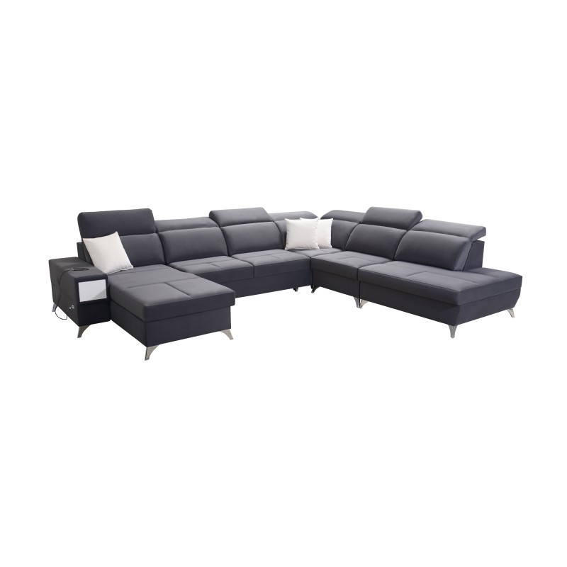 U-shaped Porto X sectional sofa – a comfortable and stylish piece of furniture with a sleeping function