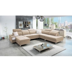 U-shaped Porto X sectional sofa – a comfortable and stylish piece of furniture with a sleeping function