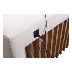 U-shaped corner sofa Alto IV with sleeping function - Plecionka, Sawana 61