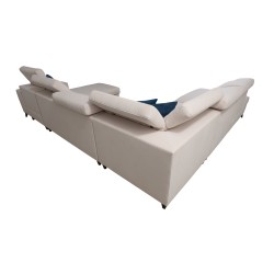 U-shaped corner sofa Alto X with Plecionka, Sawana 25 - functionality combined with elegance