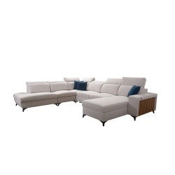 U-förmiges Sofa Alto X mit Geflecht, Sawana 84 - Funktionalität kombiniert mit Eleganz