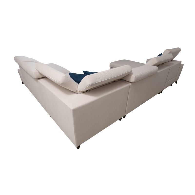 Ecksofa in U-Form Alto X mit Geflecht, Sawana 61 - Funktionalität verbunden mit Eleganz