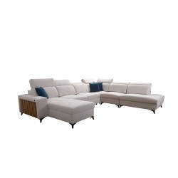 U-förmiges Sofa Alto X mit Geflecht, Sawana 84 - Funktionalität kombiniert mit Eleganz