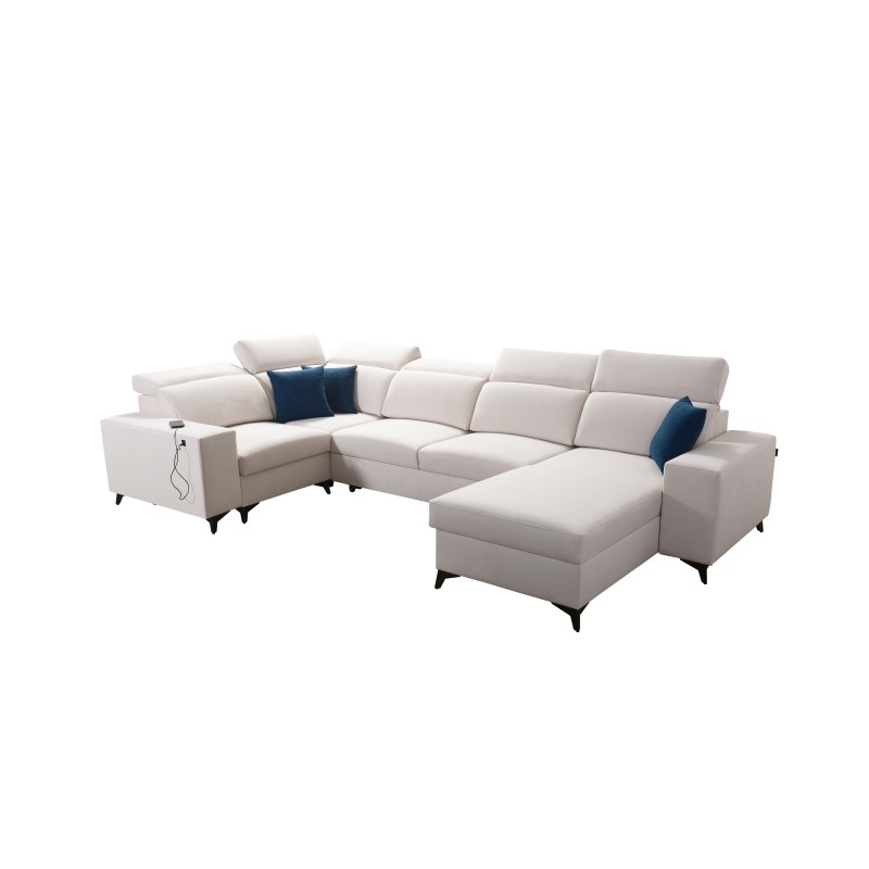 Ecksofa in U-Form Alto IV Mix mit Schlaffunktion - Eleganz und Funktionalität in einem!