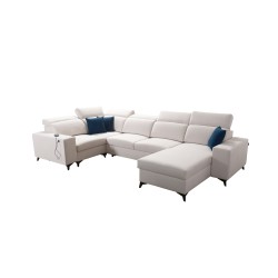 Ecksofa in U-Form Alto IV Mix mit Schlaffunktion - Eleganz und Funktionalität in einem!