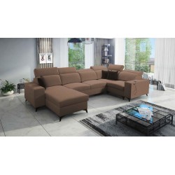 Ecksofa in U-Form Alto IV Mix mit Schlaffunktion - Eleganz und Funktionalität in einem!