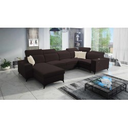 Ecksofa in U-Form Alto IV Mix mit Schlaffunktion - Eleganz und Funktionalität in einem!