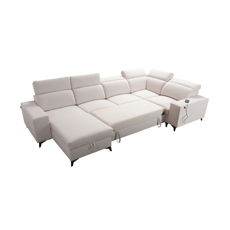 Ecksofa in U-Form Alto IV Mix mit Schlaffunktion - Eleganz und Funktionalität in einem!