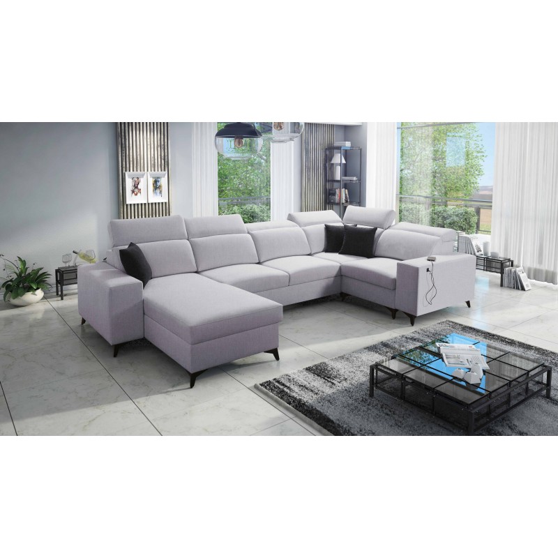 Ecksofa in U-Form Alto IV Mix mit Schlaffunktion - Eleganz und Funktionalität in einem!