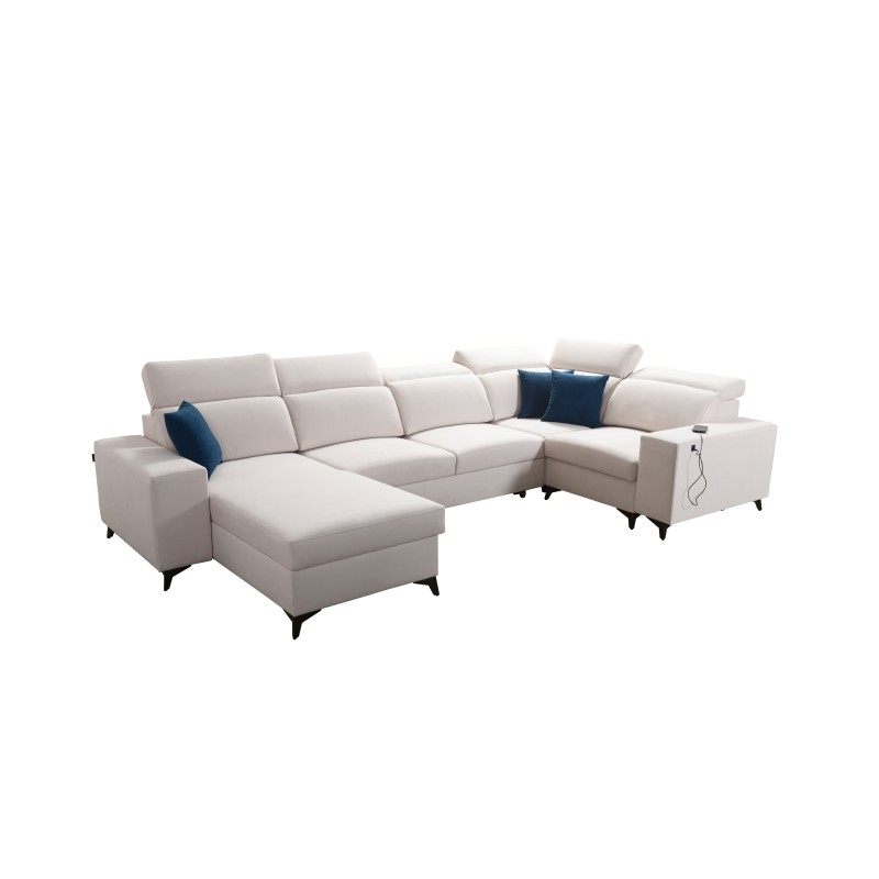Ecksofa in U-Form Alto IV Mix mit Schlaffunktion - Eleganz und Funktionalität in einem!