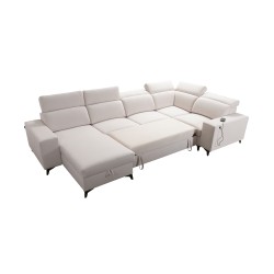 Ecksofa in U-Form Alto IV Mix mit Schlaffunktion - Eleganz und Funktionalität in einem!
