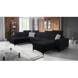 U-shaped corner sofa Alto VI Mix with sleeping function – comfort and modern design