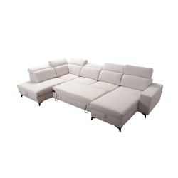 Sofá esquinero en forma de U Alto VI Mix con función de cama – confort y diseño moderno