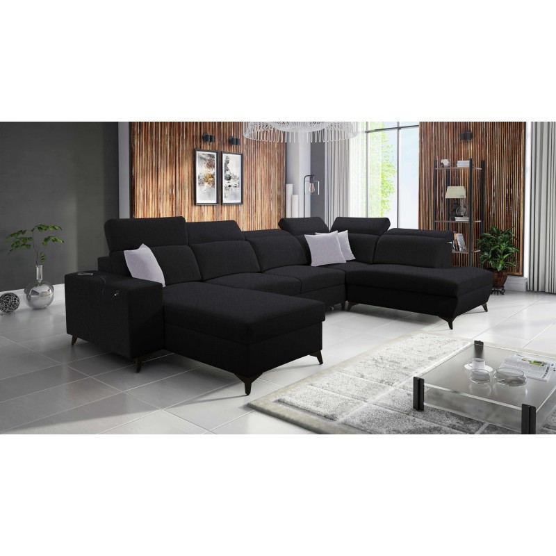 U-shaped corner sofa Alto VI Mix with sleeping function – comfort and modern design