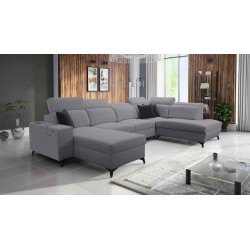 U-förmiges Ecksofa Alto VI Mix mit Schlaffunktion – Komfort und modernes Design