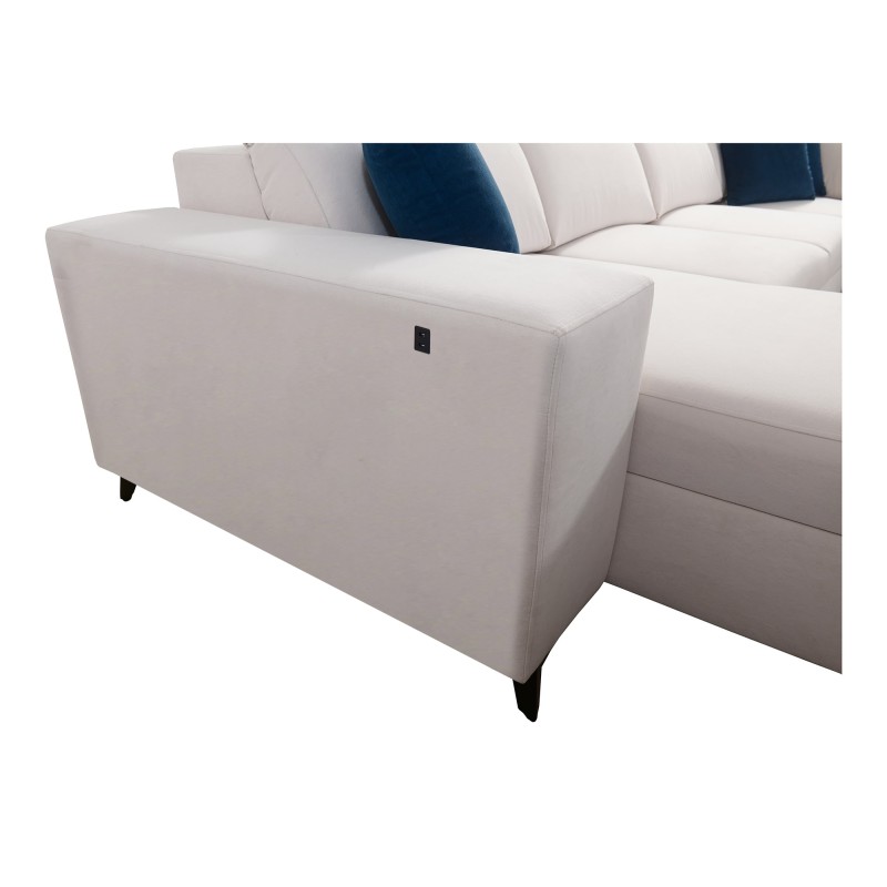 U-shaped corner sofa Alto VI Mix with sleeping function – comfort and modern design