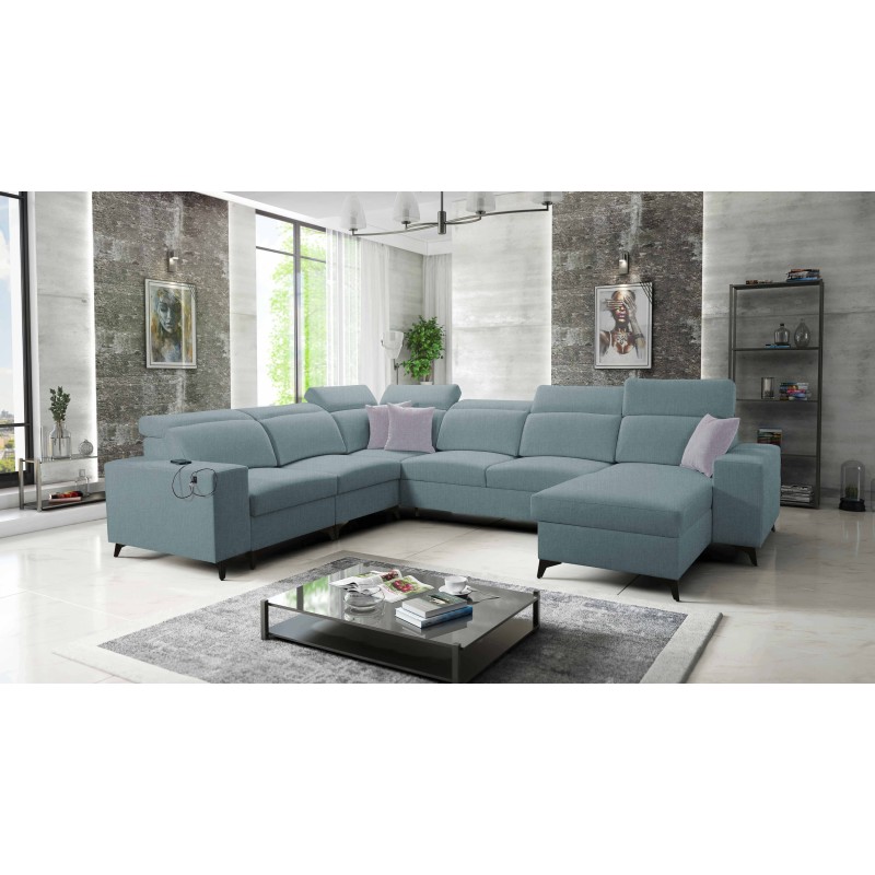 Alto VIII Mix U-shaped corner sofa with a sleeping function - perfect for the living room and bedroom
