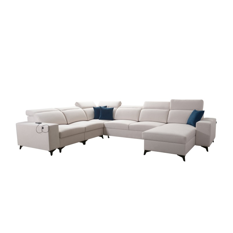 Alto VIII Mix U-shaped corner sofa with a sleeping function - perfect for the living room and bedroom