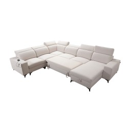 U-förmiges Sofa Alto VIII Mix mit Schlaffunktion - ideal für Wohnzimmer und Schlafzimmer