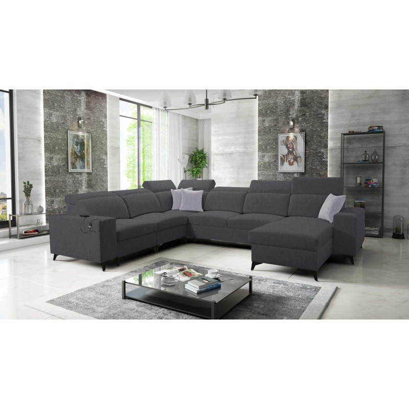 Alto VIII Mix U-shaped corner sofa with a sleeping function - perfect for the living room and bedroom