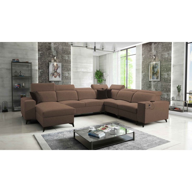 Alto VIII Mix U-shaped corner sofa with a sleeping function - perfect for the living room and bedroom