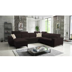 U-förmiges Sofa Alto VIII Mix mit Schlaffunktion - ideal für Wohnzimmer und Schlafzimmer