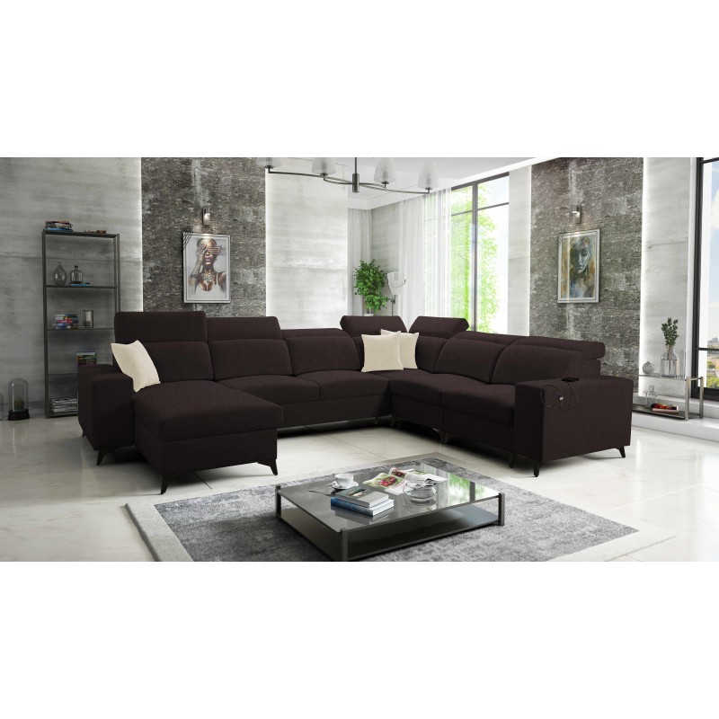Alto VIII Mix U-shaped corner sofa with a sleeping function - perfect for the living room and bedroom