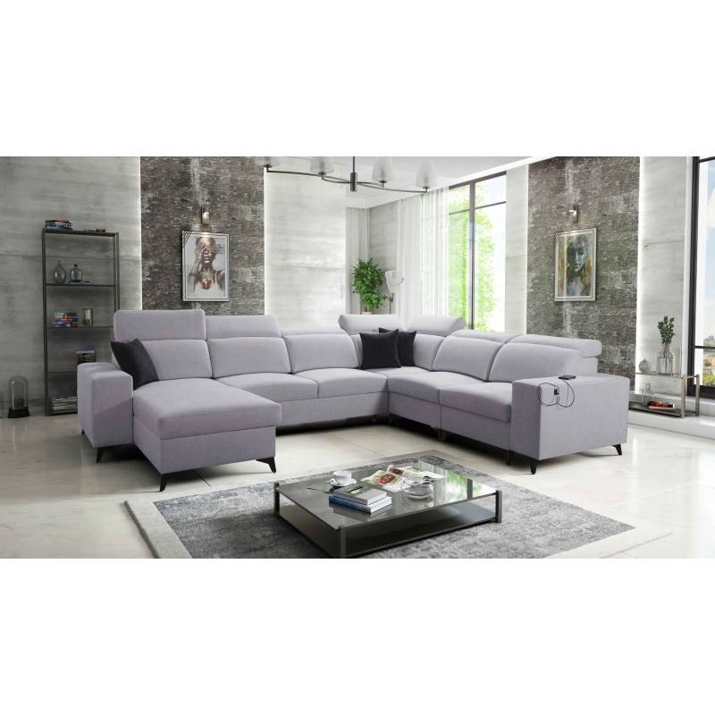 Alto VIII Mix U-shaped corner sofa with a sleeping function - perfect for the living room and bedroom