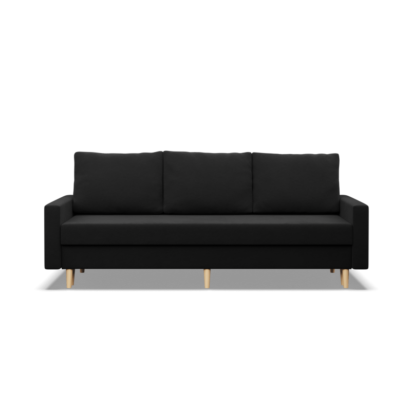 Sofa BLANK, Type of fabric - Group I, Filling - Foam, Color - BLACK